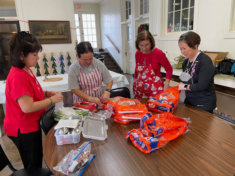 Fresh bread prepared for Keauhou Shelter residents