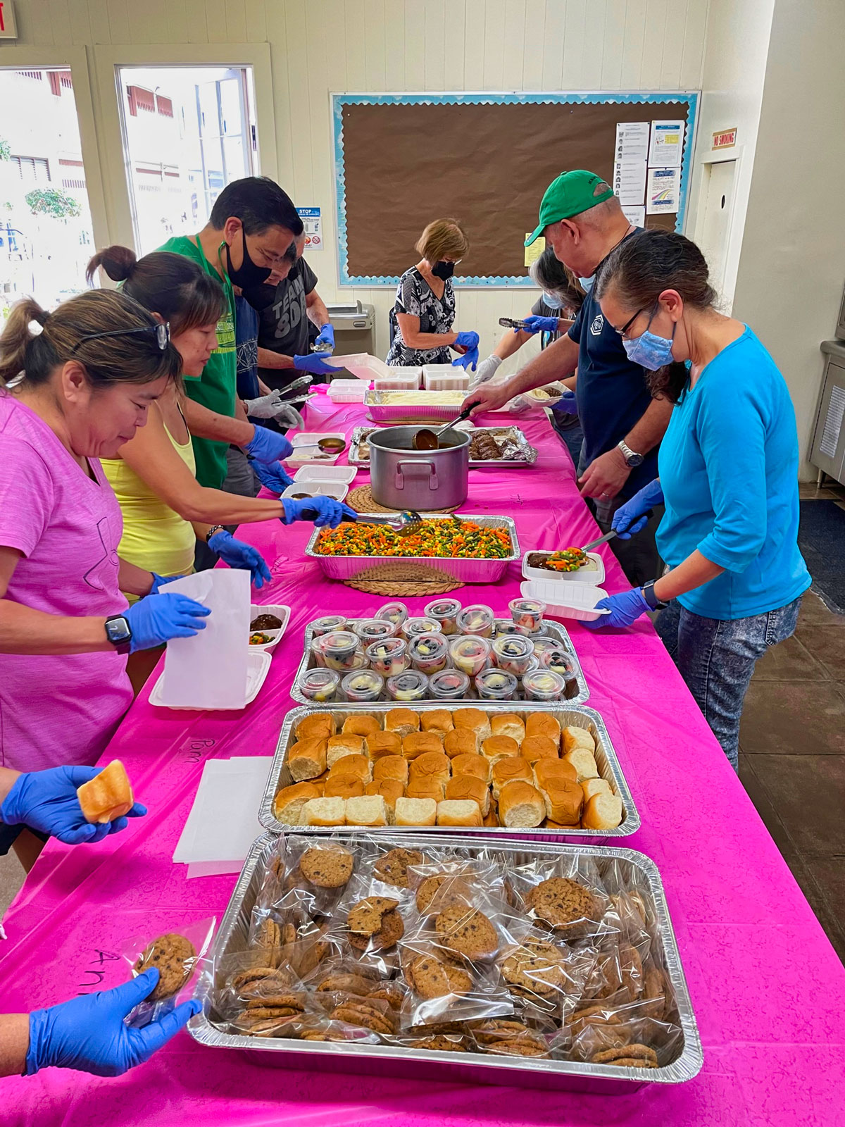 Meals for the Homeless — Keauhou Shelter