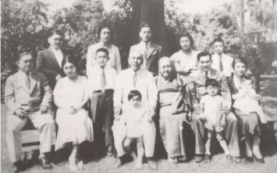 The Okumura family — Mother Katsu Okumura